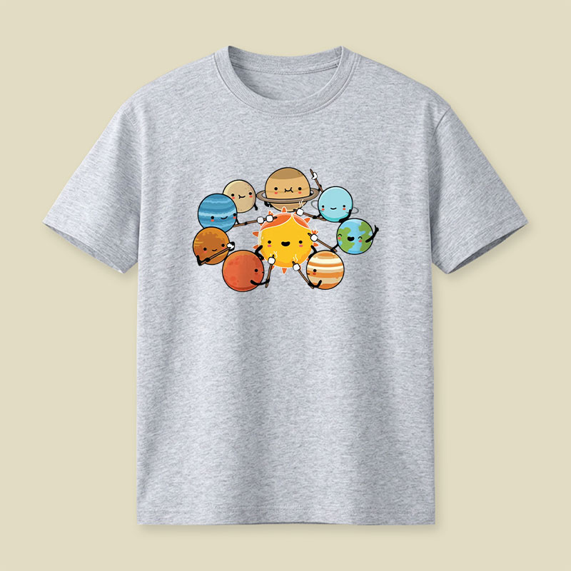 Planets Camping Playful T-Shirt