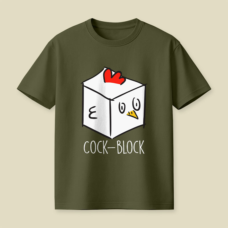 Cock-Block Playful T-Shirt