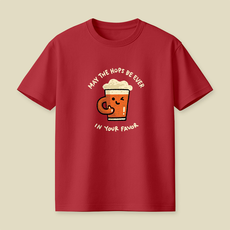May The Hops Be Ever In Your Favor Beer Mug Playful T-Shirt