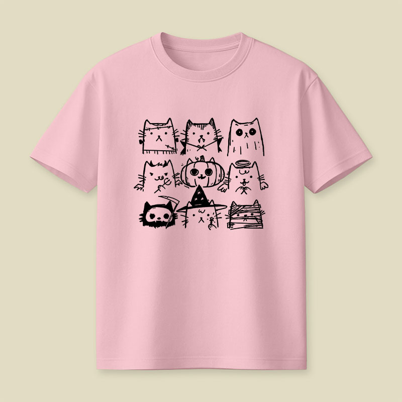 Trick or Cats Playful T-Shirt