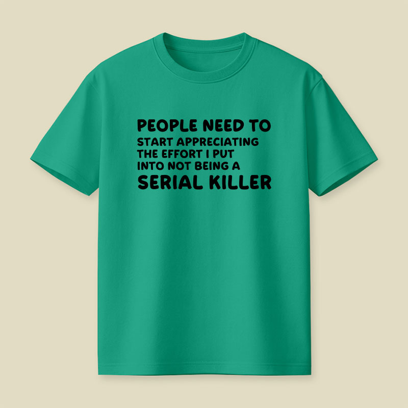 Serial Killer Playful T-Shirt
