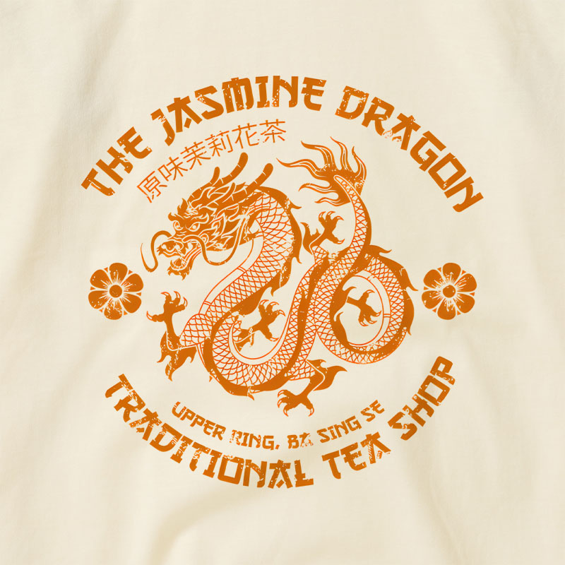 Jasmine Dragon Tea Raglan T-shirt