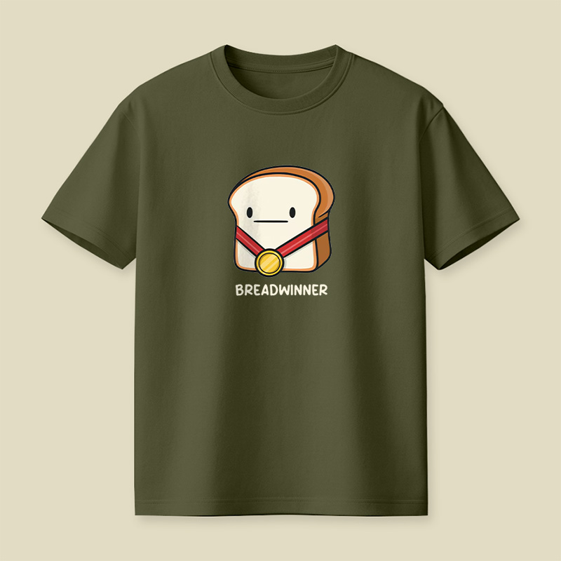Breadwinner Toast Playful T-Shirt