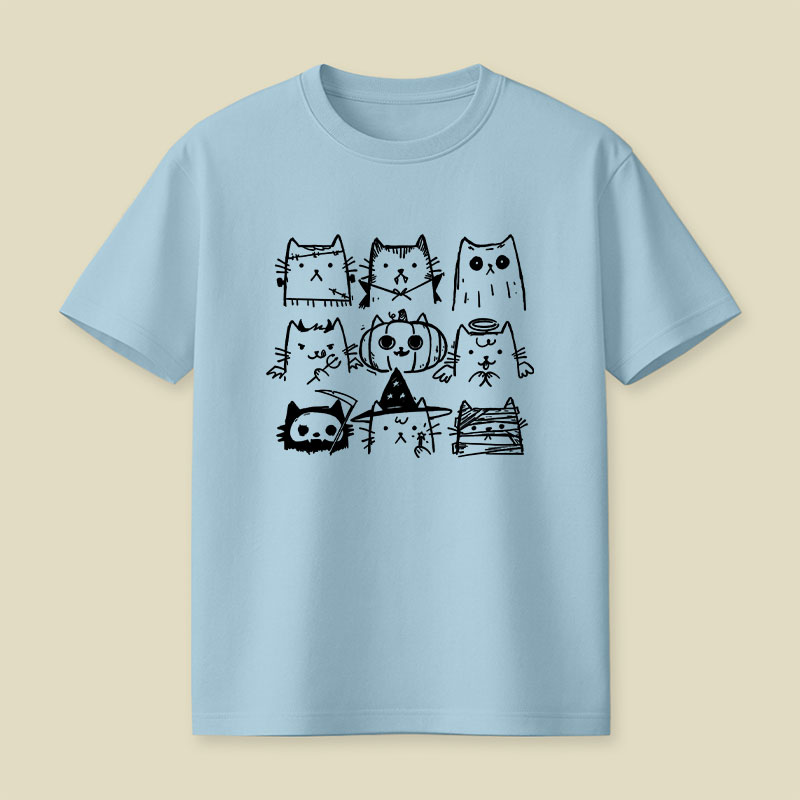 Trick or Cats Playful T-Shirt
