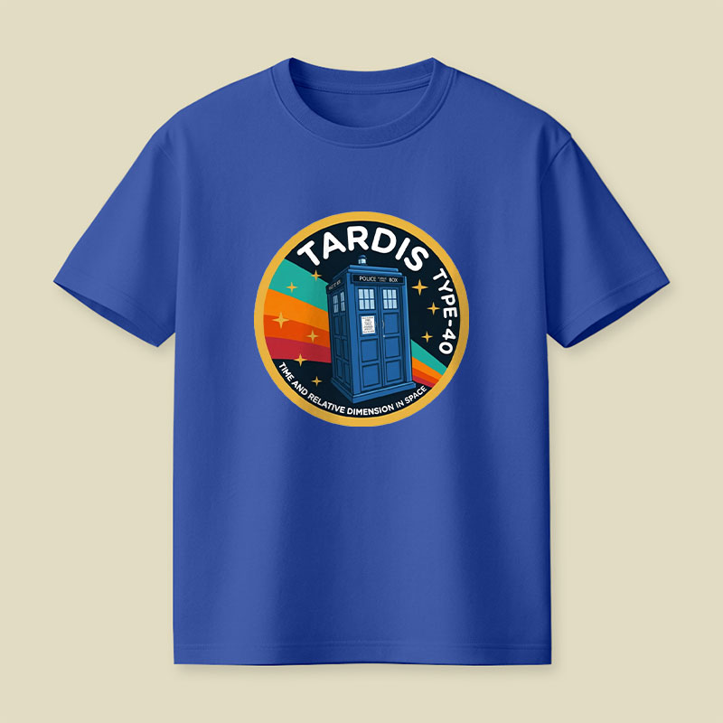TARDIS type 40 Playful T-Shirt