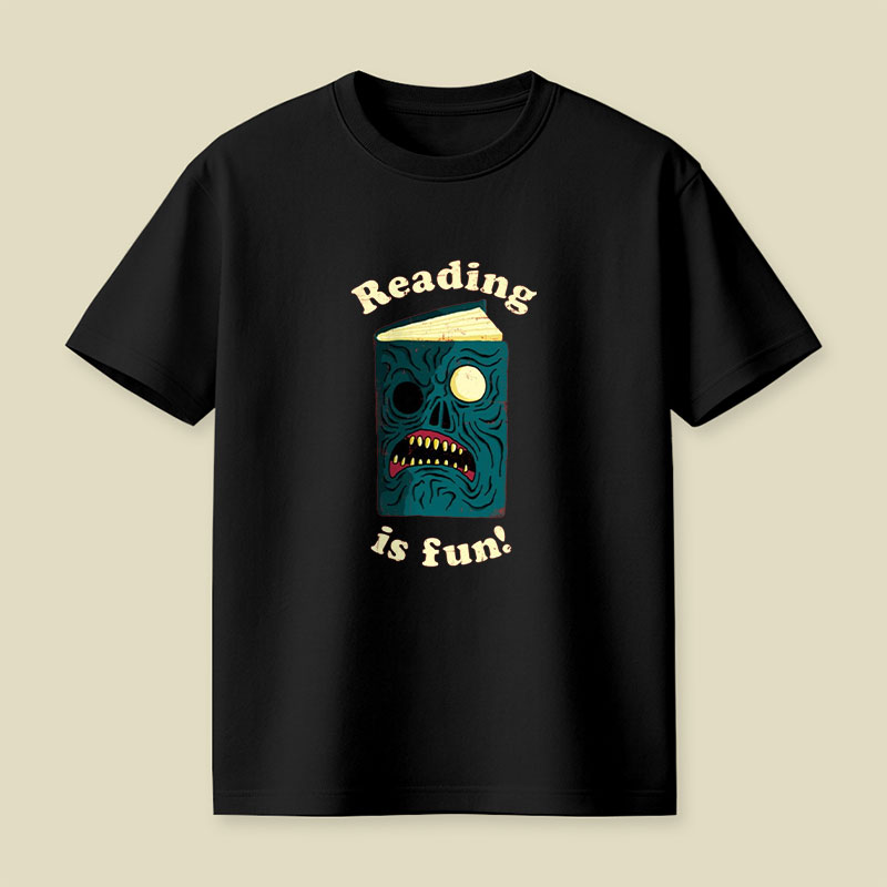 Reading Is Fun Playful T-Shirt
