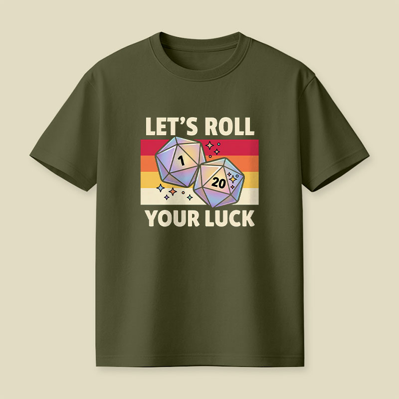 Roll For Luck Playful T-Shirt