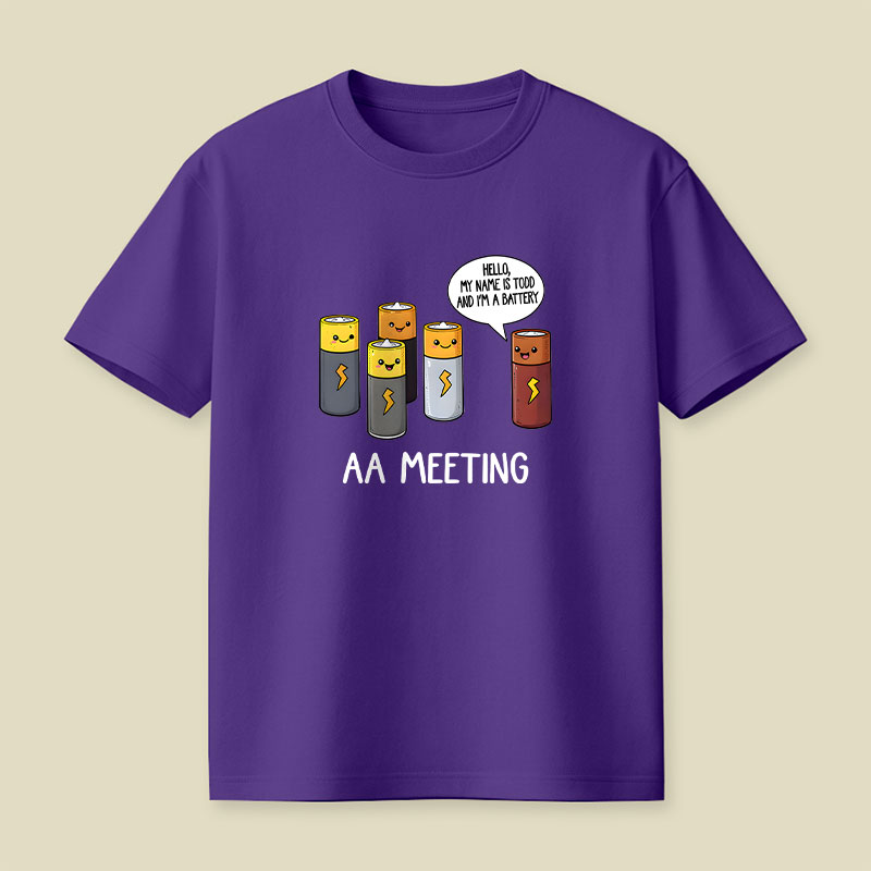 AA MEETING Playful T-Shirt