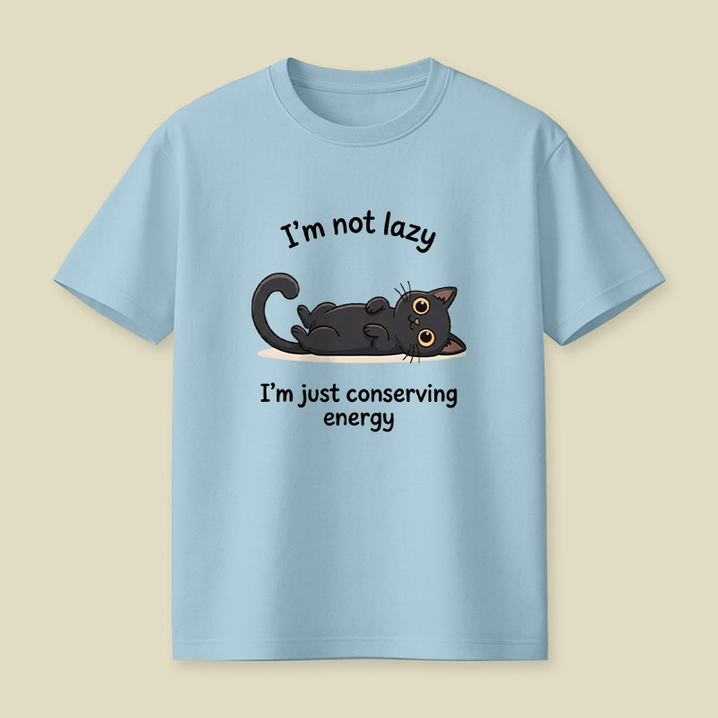 Conserving Energy Playful T-Shirt