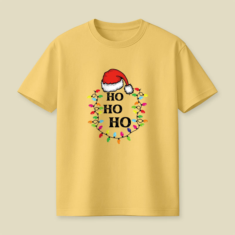 Ho Ho Ho Merry Christmas Playful T-Shirt
