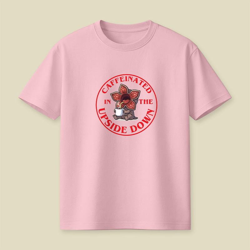Demogorgon Caffeinated Upside Down Playful T-Shirt