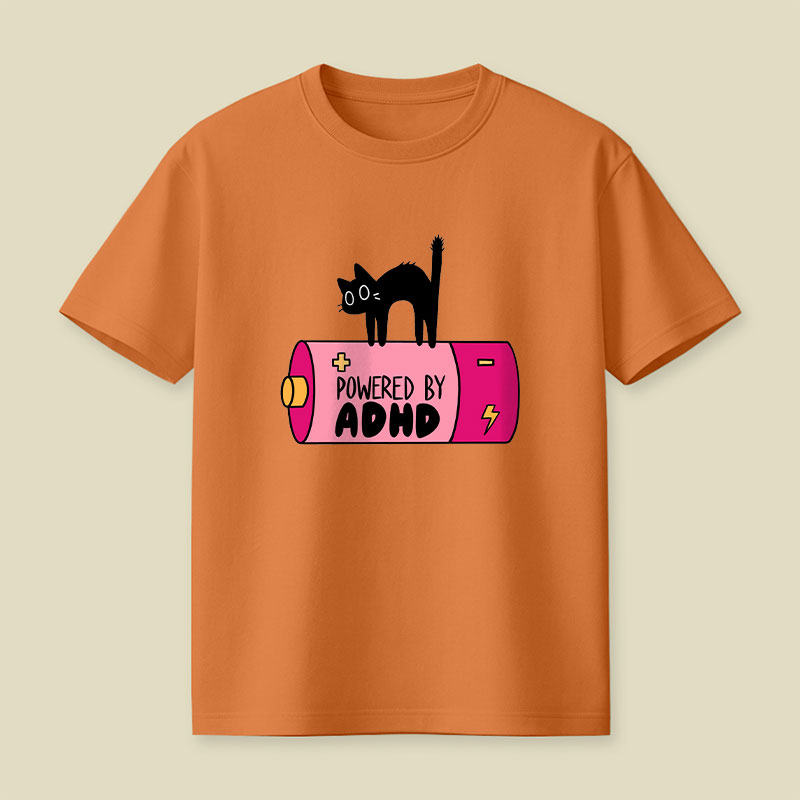 Powered By ADHD Playful T-Shirt