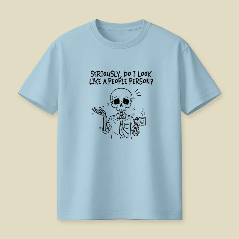 Not a People Person Playful T-Shirt