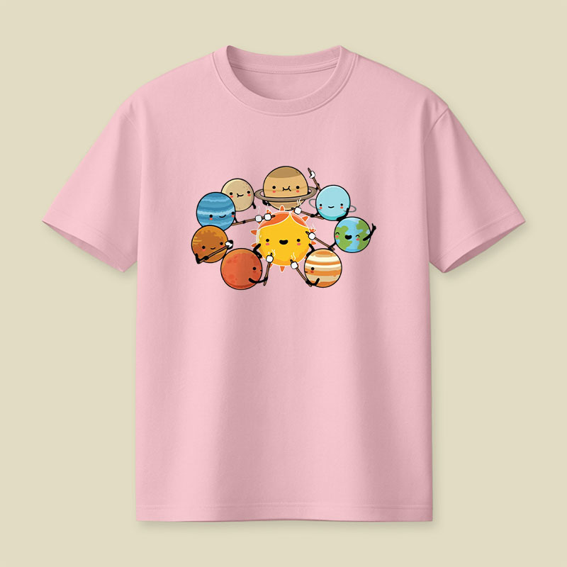 Planets Camping Playful T-Shirt