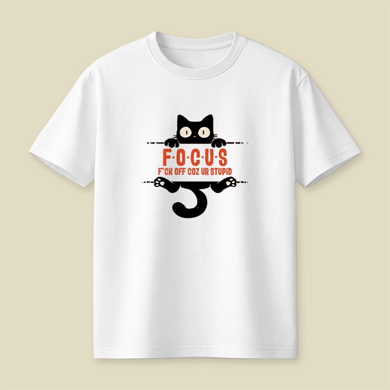 Focus Cat Playful T-Shirt