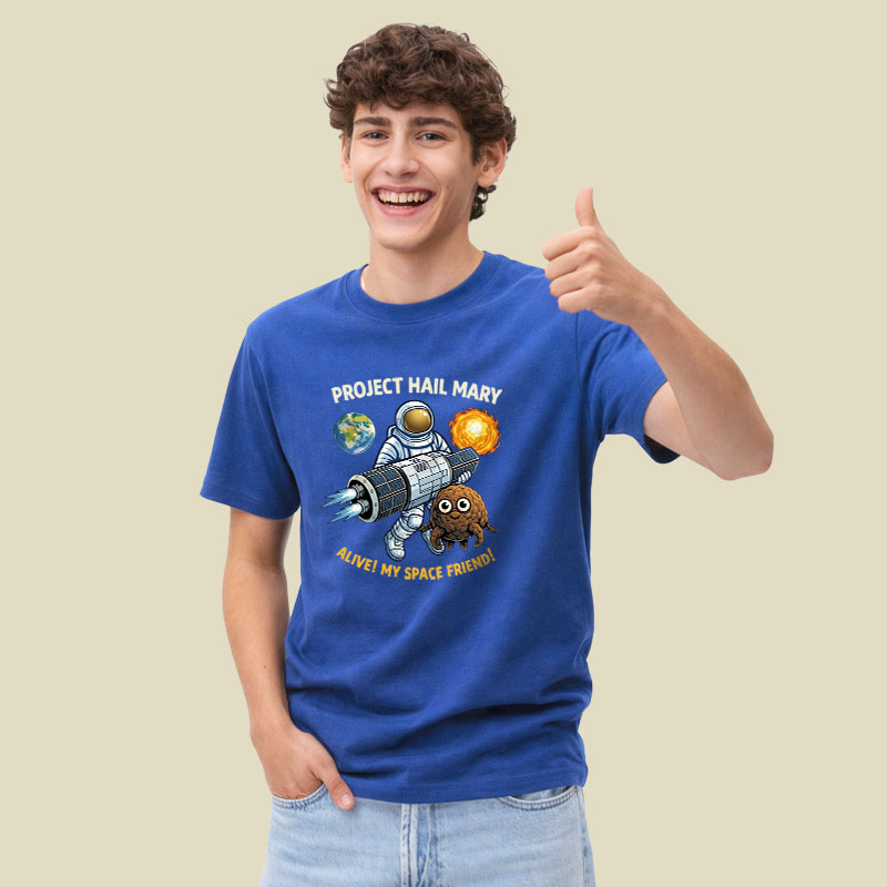 Alive My Space Friend Hail Mary Playful T-Shirt