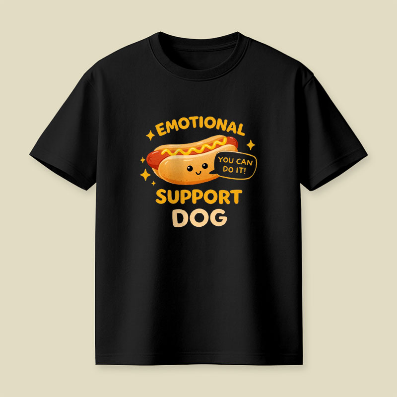 Emotional Support Dog Playful T-Shirt