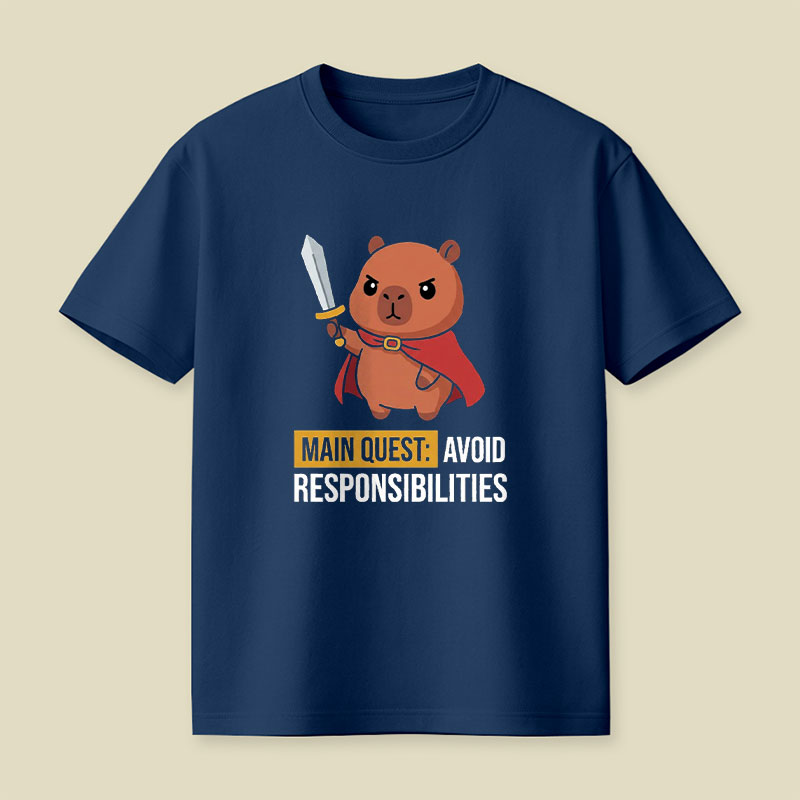 Avoid Responsibilities Playful T-Shirt