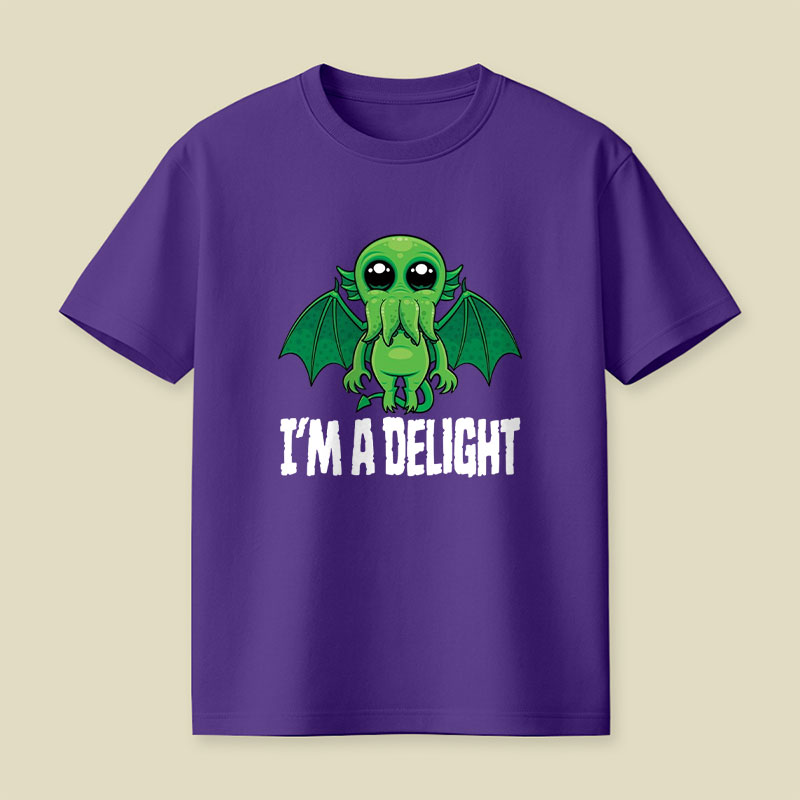 Delightfully Cute Cthulhu Monster Playful T-Shirt
