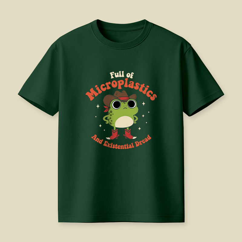 Full Of Microplastics And Existential Dread Playful T-Shirt