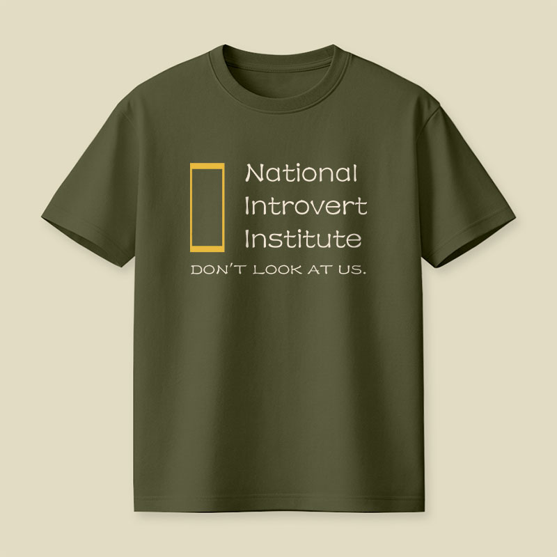 National Introvert Institute Playful T-Shirt