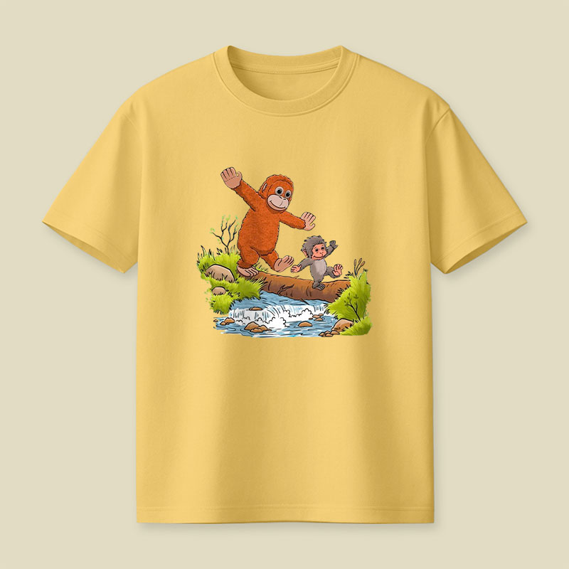 Punch Monkey play Playful T-Shirt