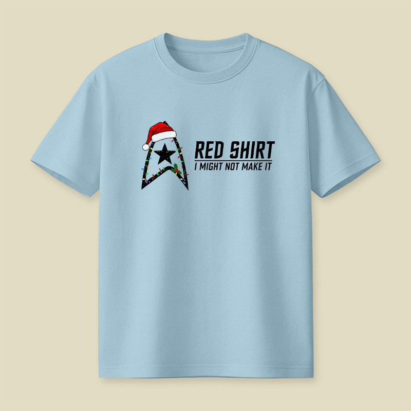 Retro Uniform Funny Quote Christmas Playful T-Shirt