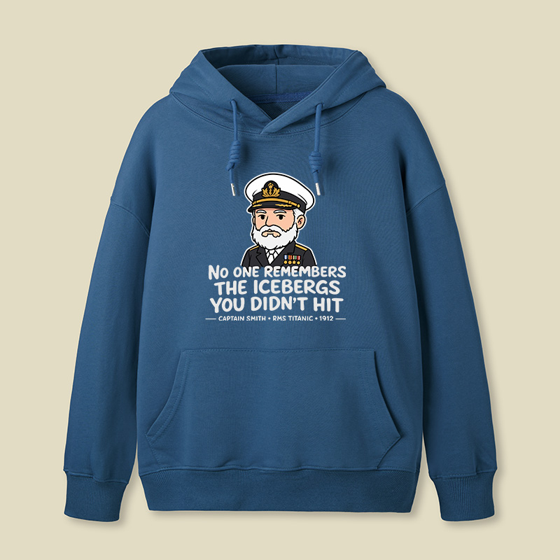 The Unseen Icebergs Geek Hoodie