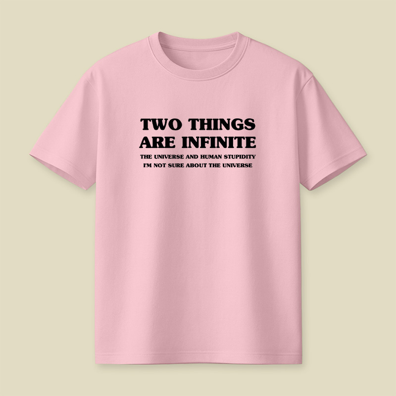 Infinite Stupidity Playful T-Shirt