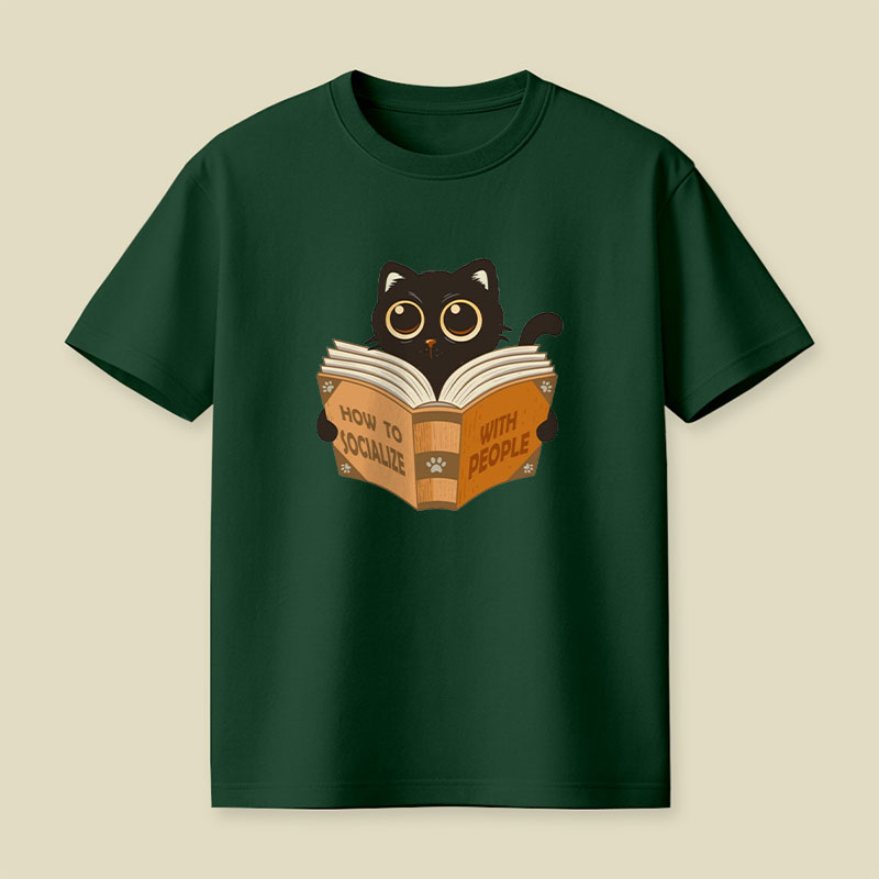 How To Socialize With People Playful T-Shirt