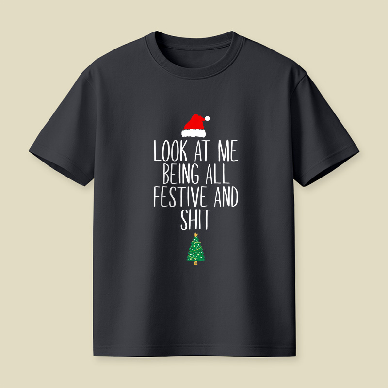 Silly Festive Attitude Playful T-Shirt