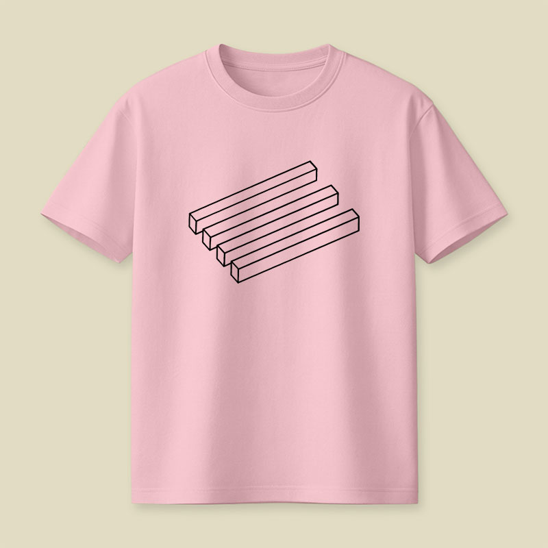 The Mathematics of Visual Illusions Playful T-Shirt