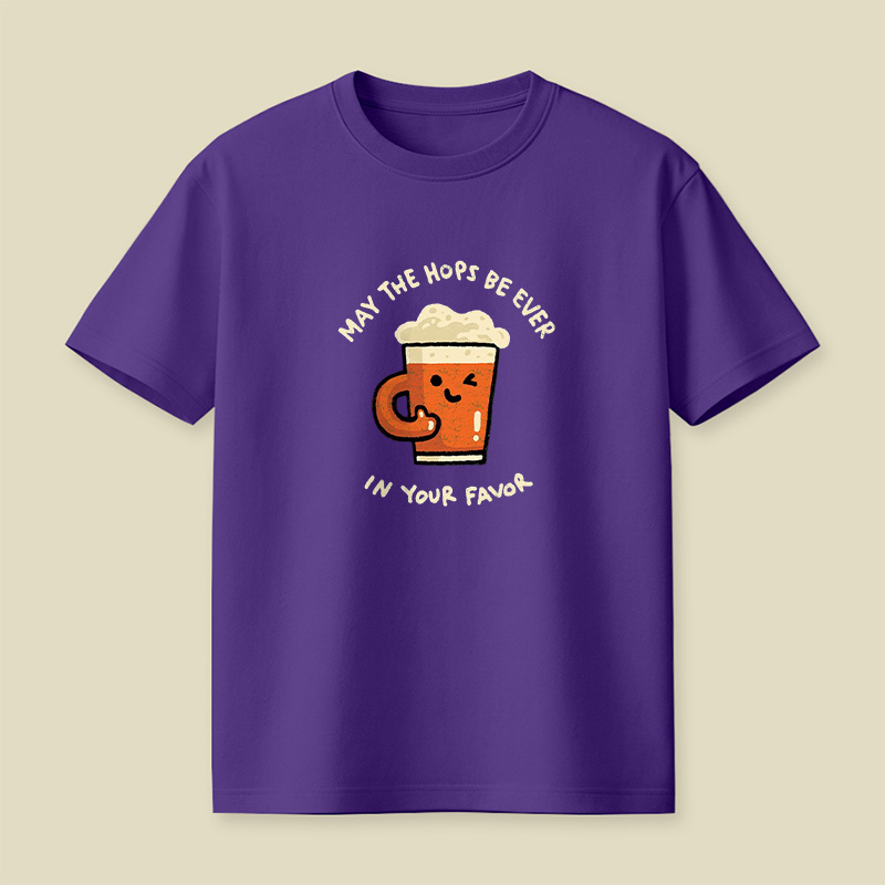 May The Hops Be Ever In Your Favor Beer Mug Playful T-Shirt