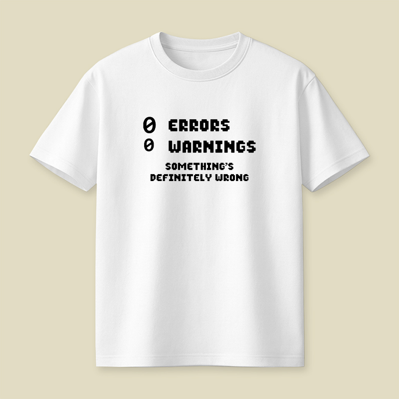 0 Errors 0 Warnings Playful T-Shirt