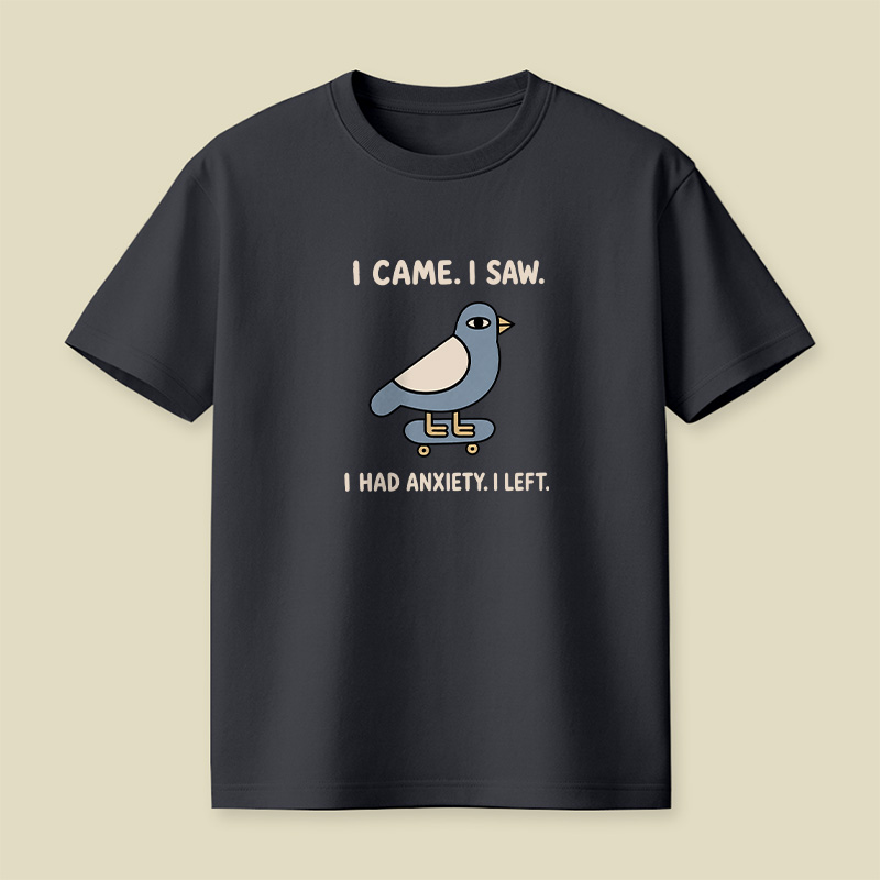Funny Meme Bird Just Needs A Break Playful T-Shirt