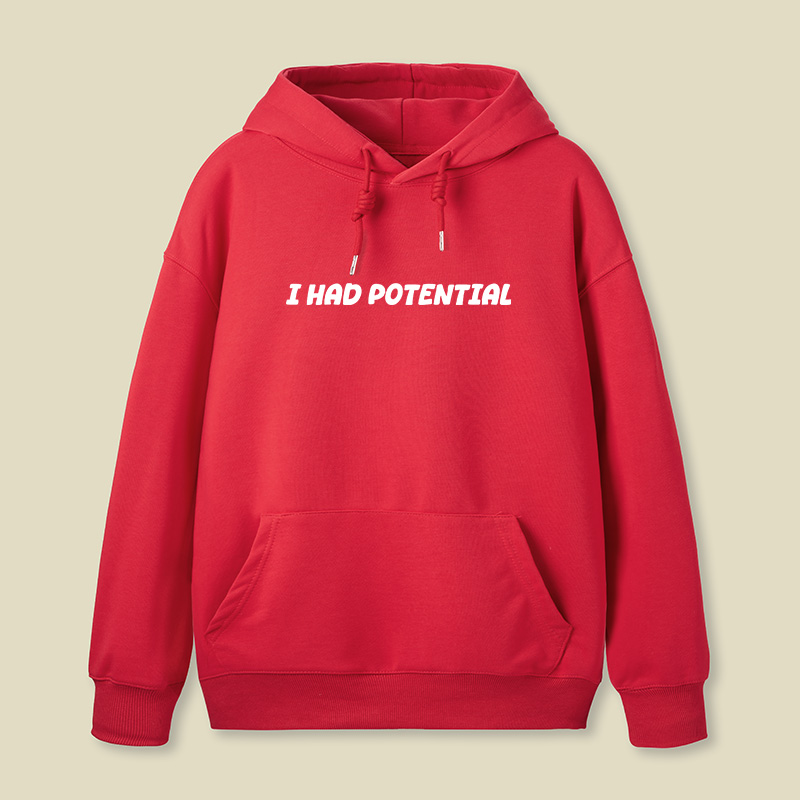 I Had Potential Geek Hoodie