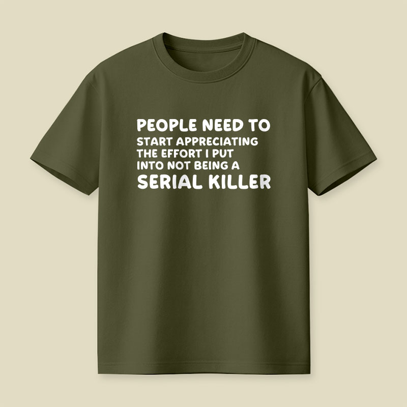 Serial Killer Playful T-Shirt