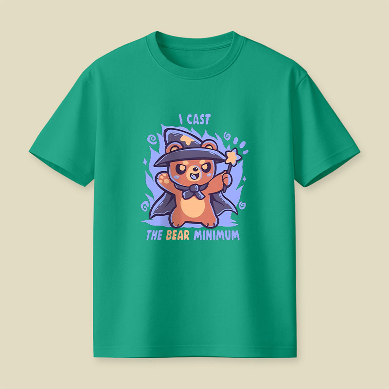 The Bear Minimum Spell Playful T-Shirt