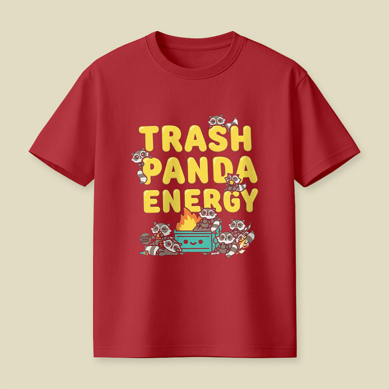 Trash Panda Energy Playful T-Shirt