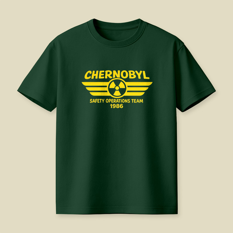 Chernobyl 1986 Safety Operations Team Playful T-Shirt