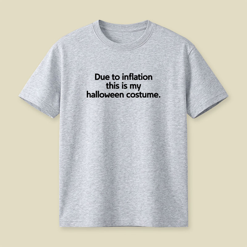 This Is My Halloween Costume Funny Playful T-Shirt