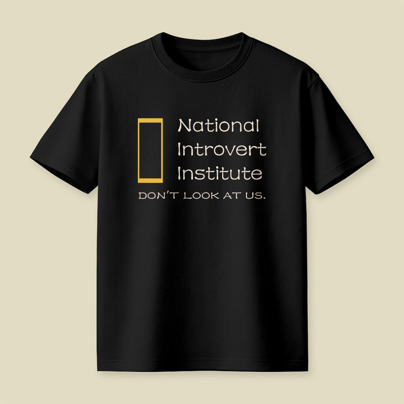 National Introvert Institute Playful T-Shirt