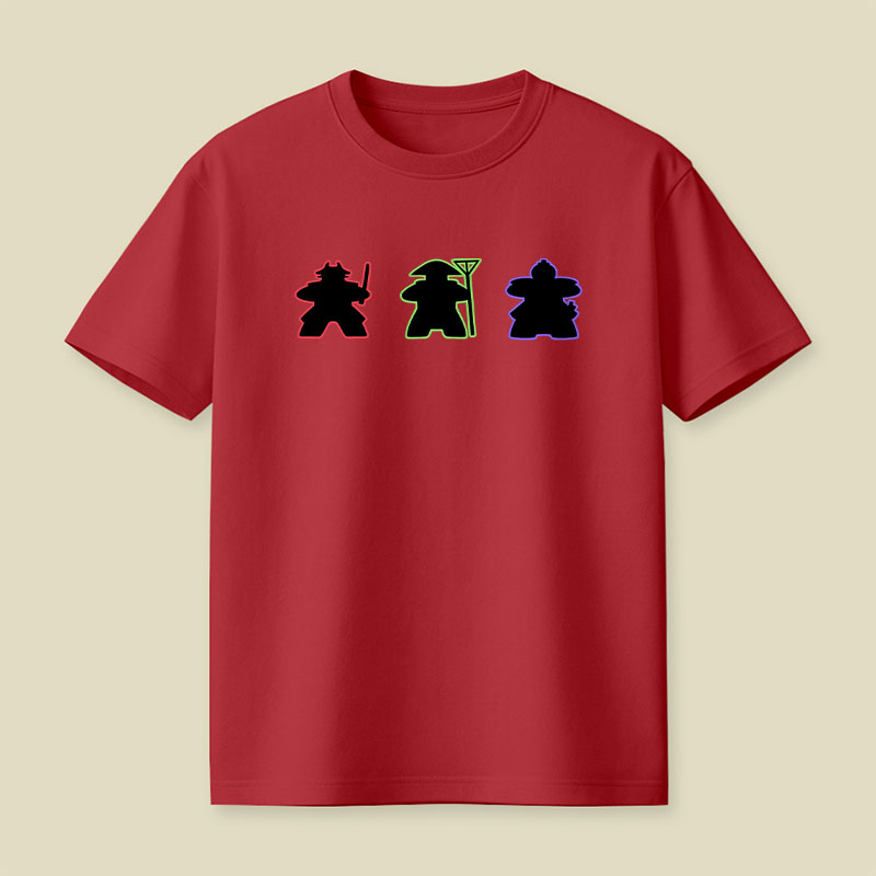 Meeples Game Playful T-Shirt