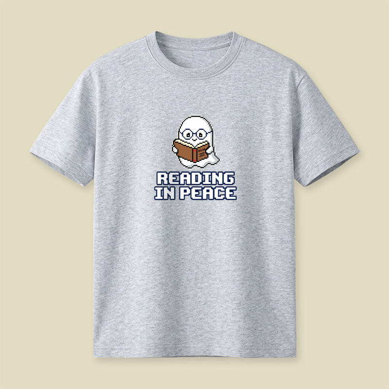 Reading Ghost In Peace Playful T-Shirt