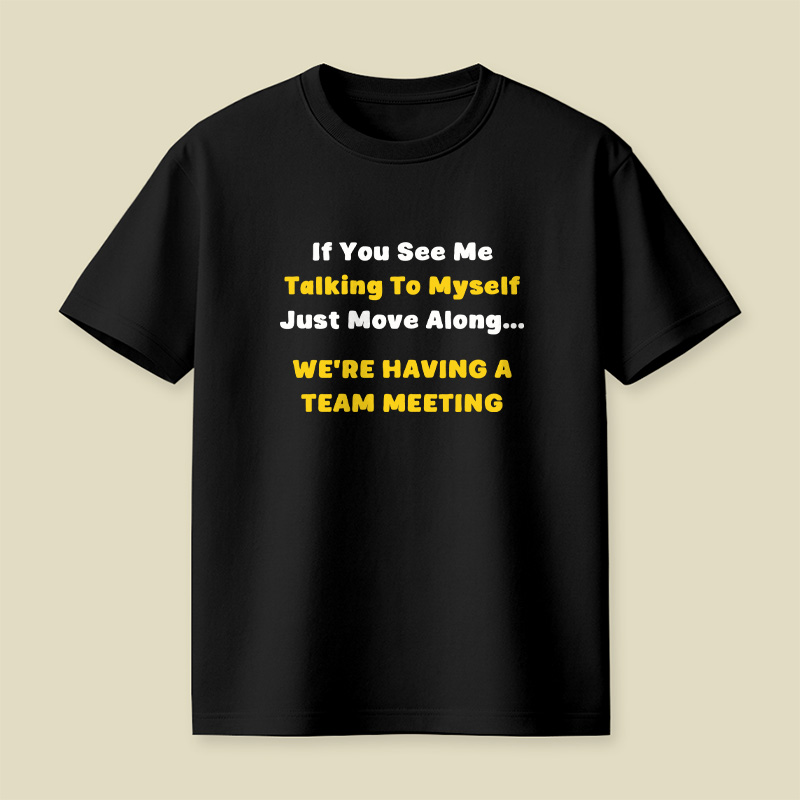 Team Meeting Playful T-Shirt
