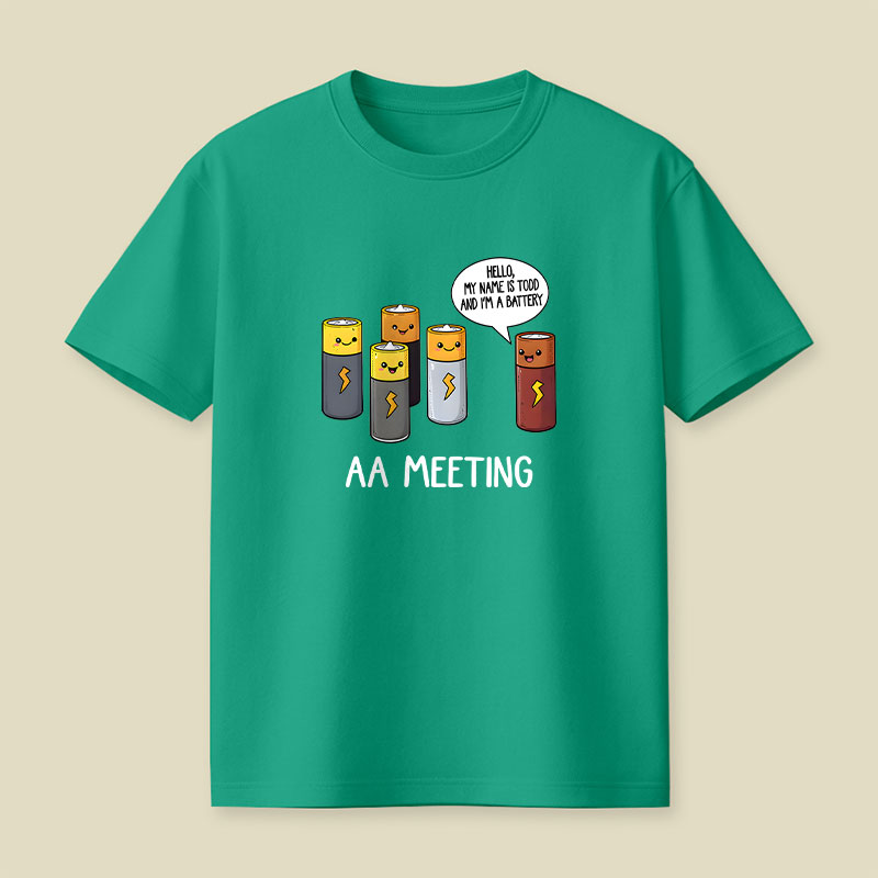 AA MEETING Playful T-Shirt