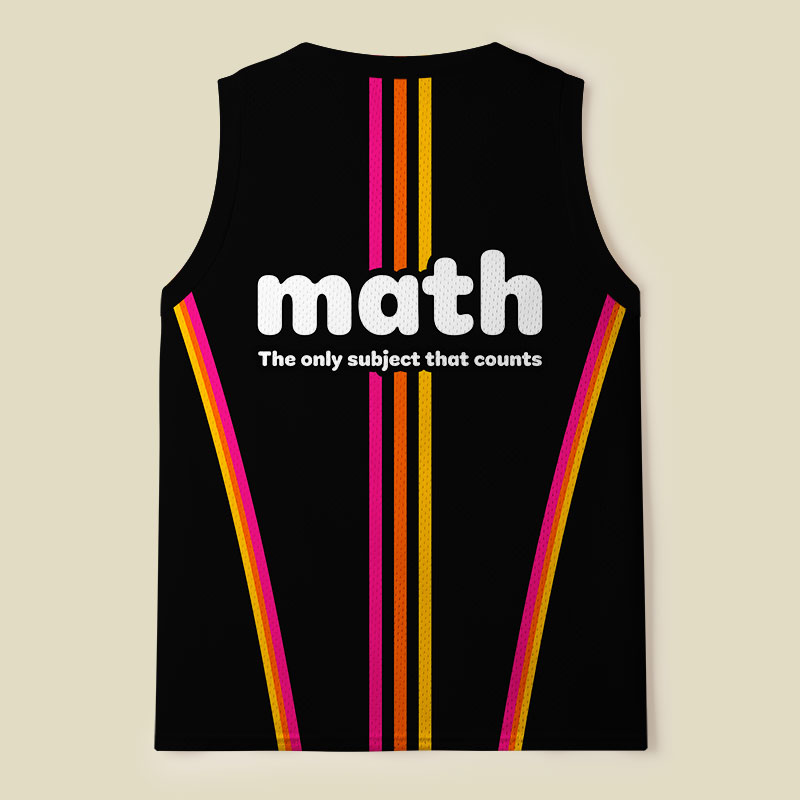 The Only Subject That Counts Math Mesh Tank Top