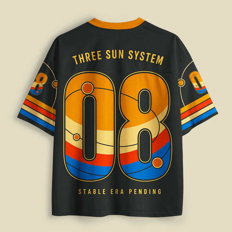 Here Come the Suns Playful Mesh Jersey