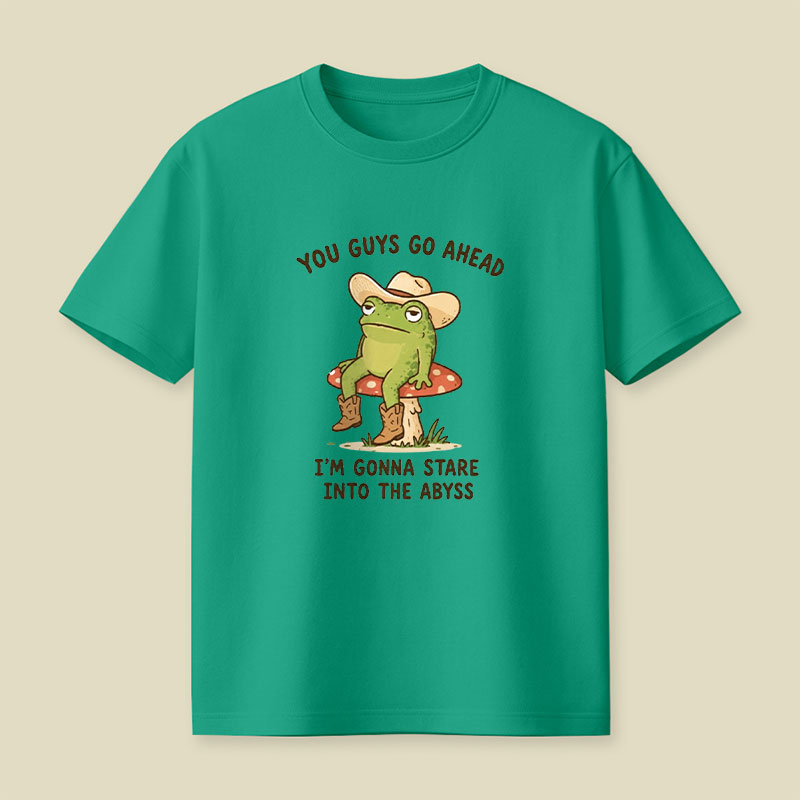Im Gonna Stare Into The Abyss Playful T-Shirt
