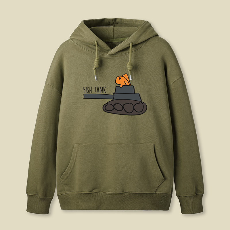 Fish Tank Geek Hoodie